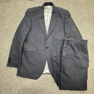 Charles Tyrwhitt 2 Piece Suit Jacket Set Men's 42L x‎ 38 Tailored Fit Wool Gray